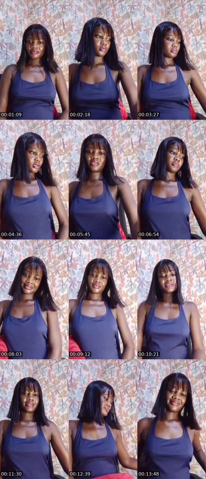 Contact-sheet preview of Mama 🌹's Liveme recording