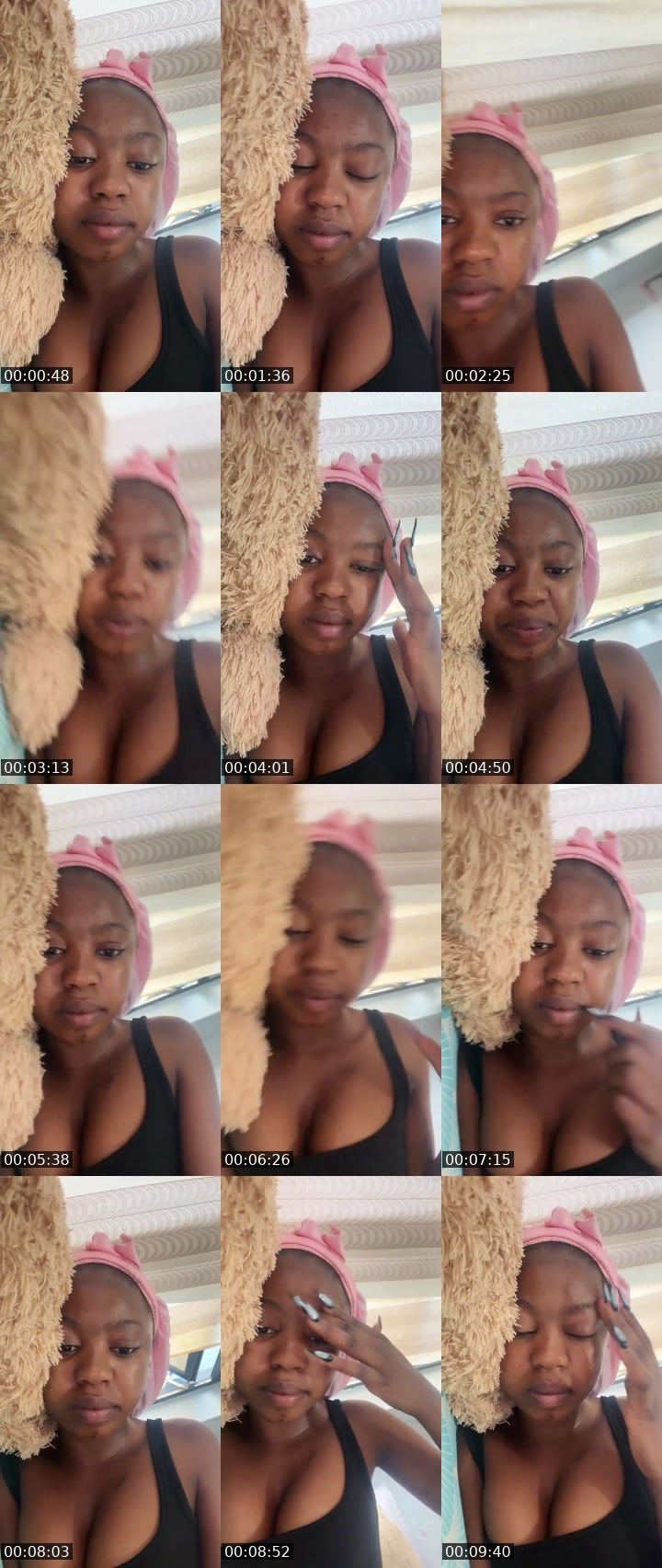 Contact-sheet preview of GrACe🌸💦's Liveme recording