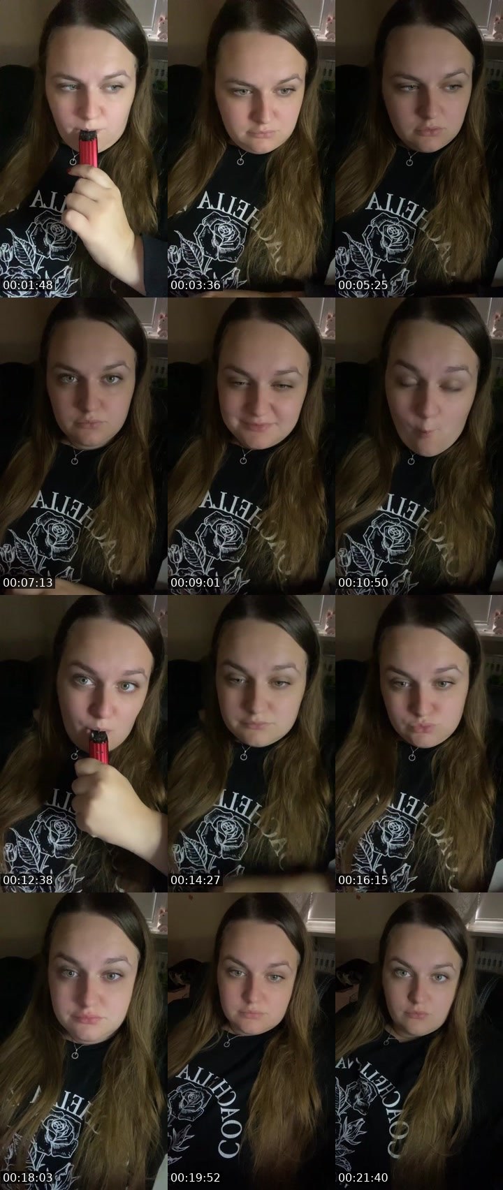 Contact-sheet preview of ✨ᒪᗩᑎᗩᒪIGᕼT✨'s Liveme recording