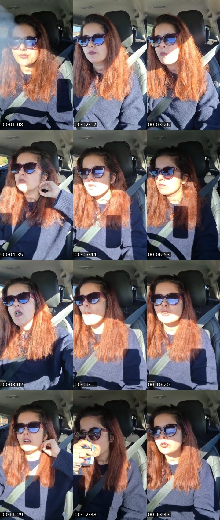 Contact-sheet preview of Maria Basso's Liveme recording