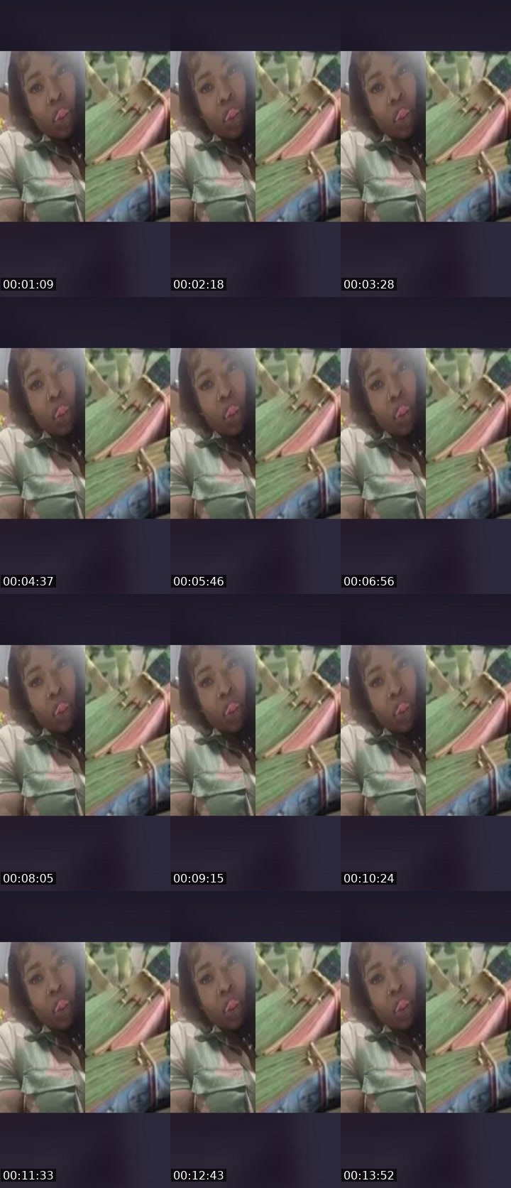 Contact-sheet preview of 🍒SeDuction🍑's Liveme recording