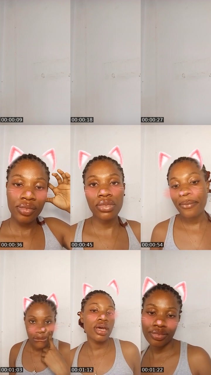 Contact-sheet preview of 🏦Fibi ❤️‍🔥🍭's Liveme recording