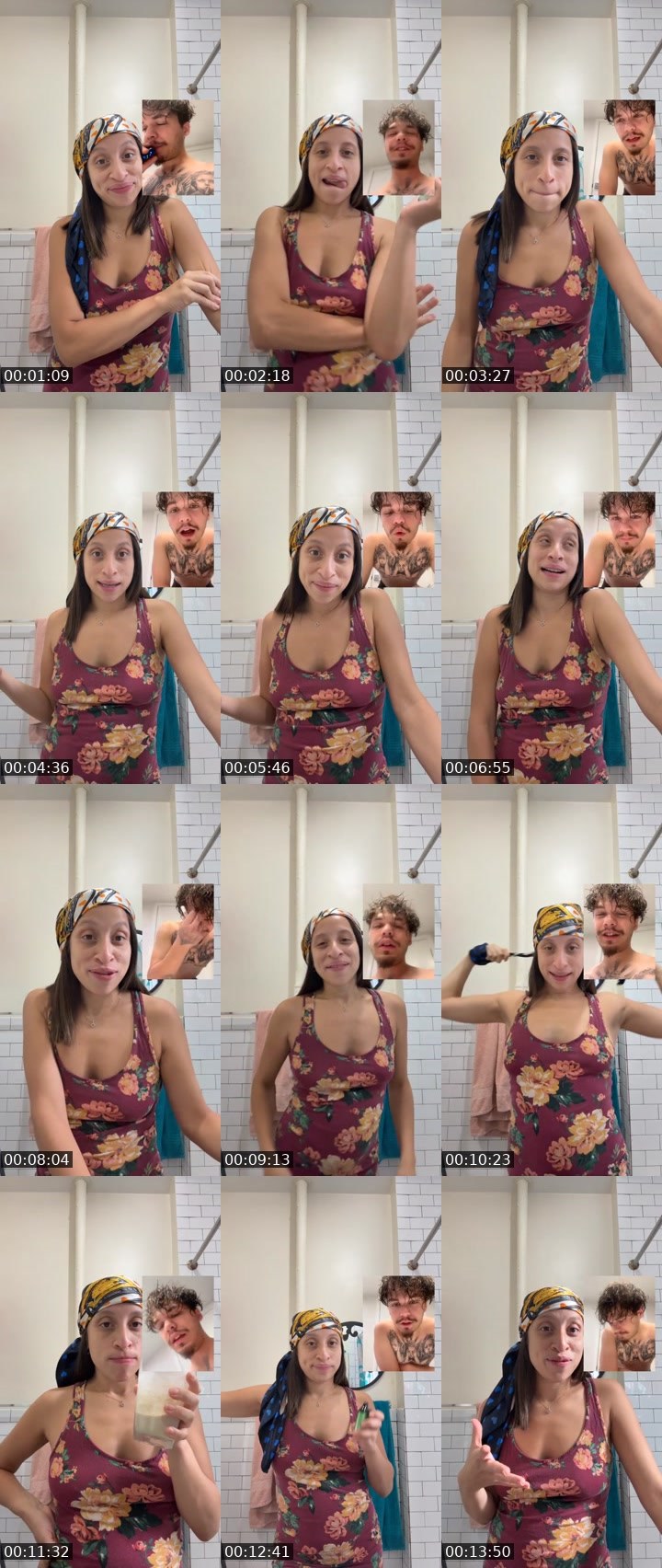 Contact-sheet preview of JulieboO30's Liveme recording