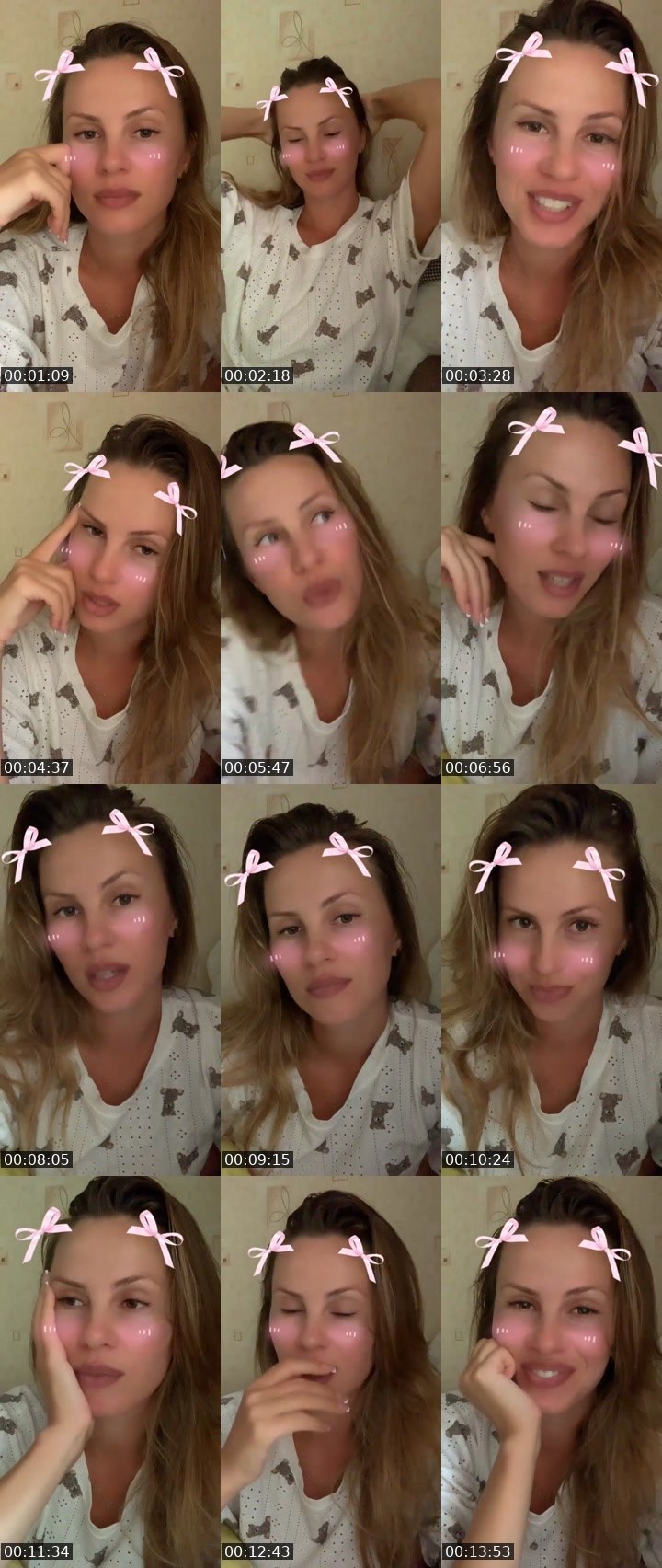 Contact-sheet preview of 🩷𝐘𝐨𝐮𝐫𝐌𝐮𝐬𝐞🪽's Liveme recording