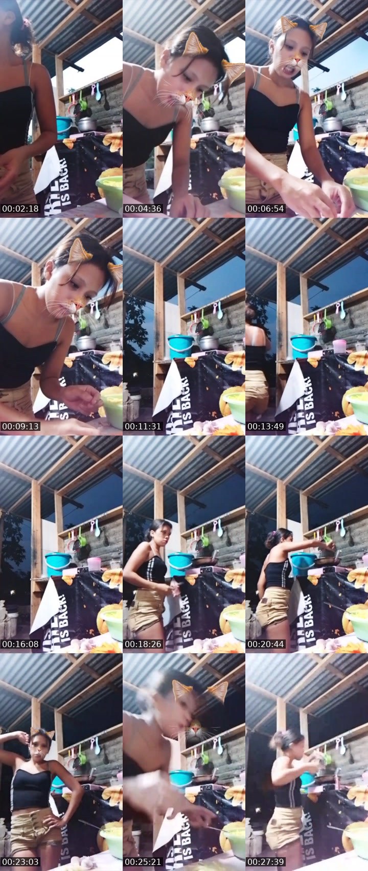 Contact-sheet preview of 17k👸LIYAH🧚(NP)'s Liveme recording