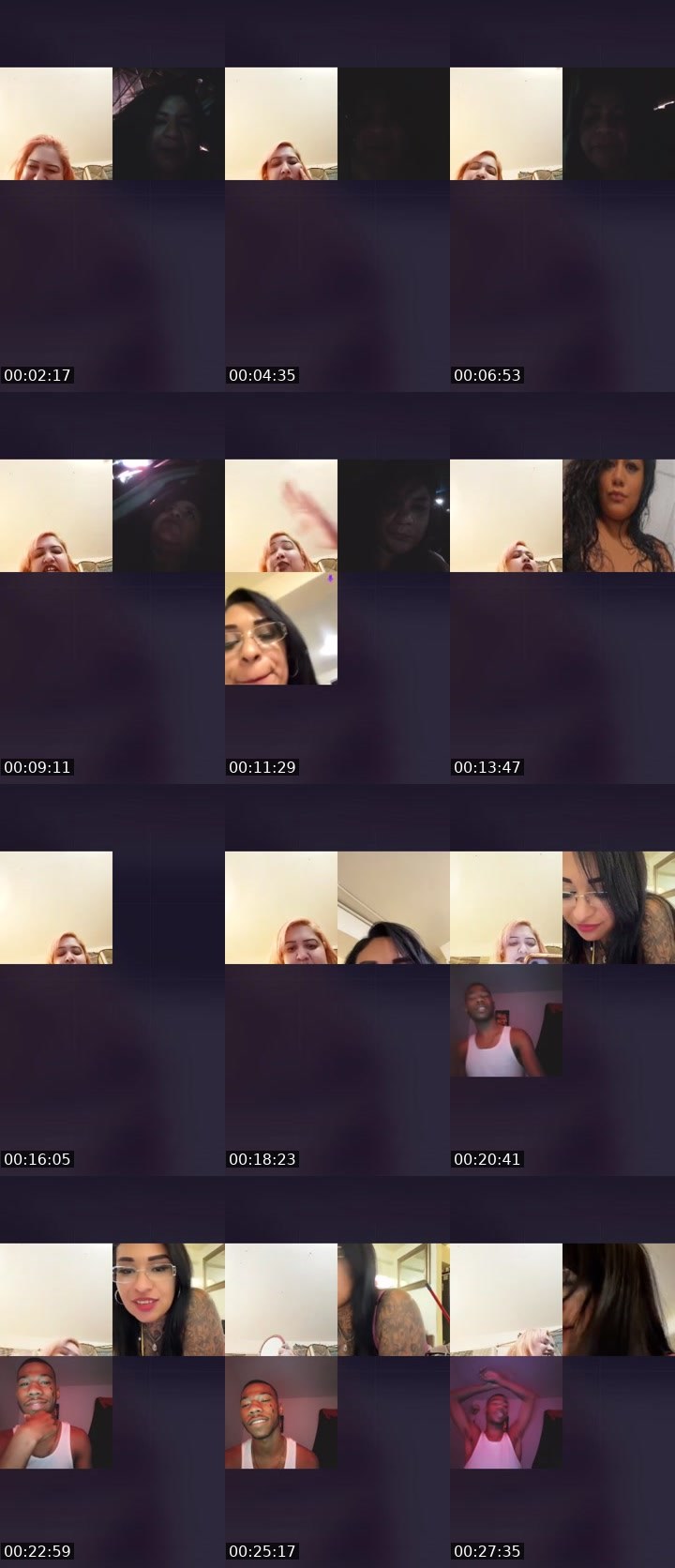Contact-sheet preview of ỉZM🌐€ꪮrraZoN's Liveme recording