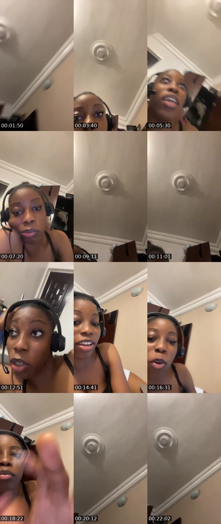 Contact-sheet preview of Sosomii🥰's Liveme recording