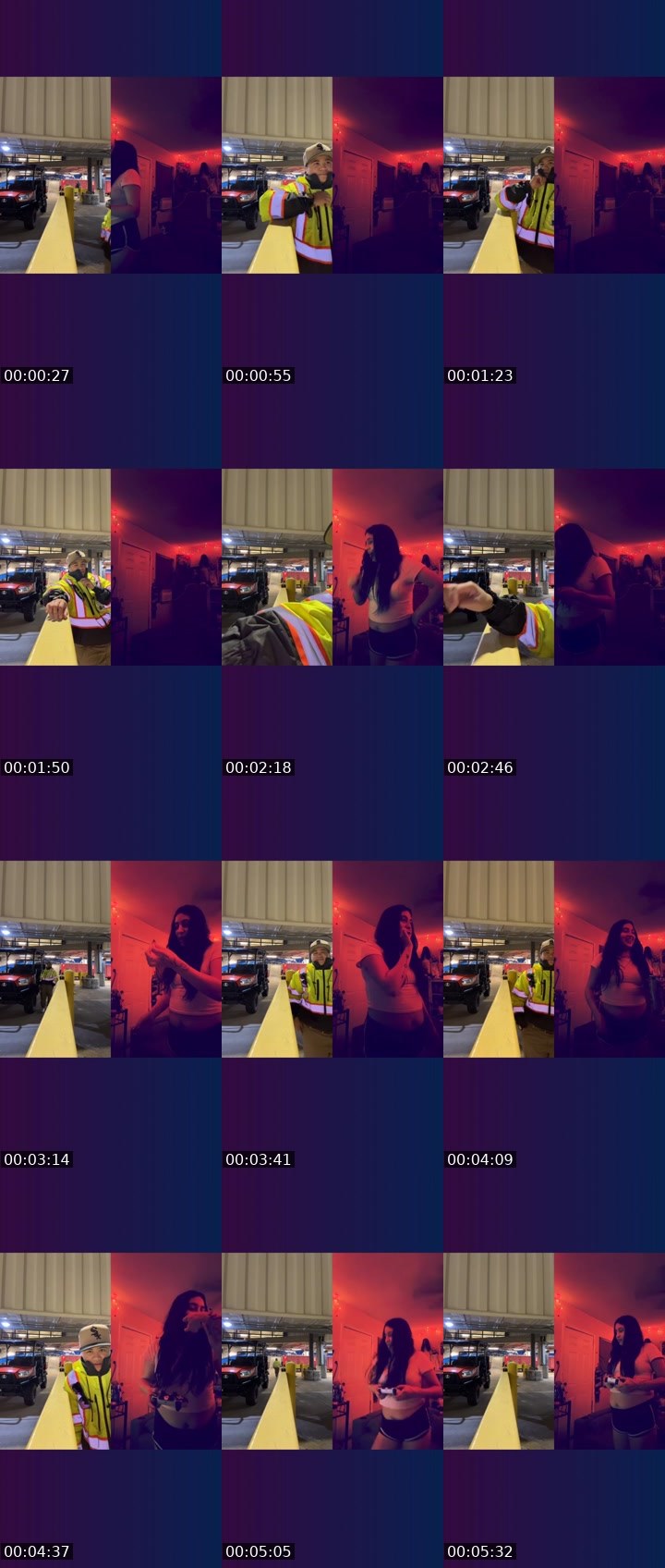 Contact-sheet preview of Sinner_671's Liveme recording