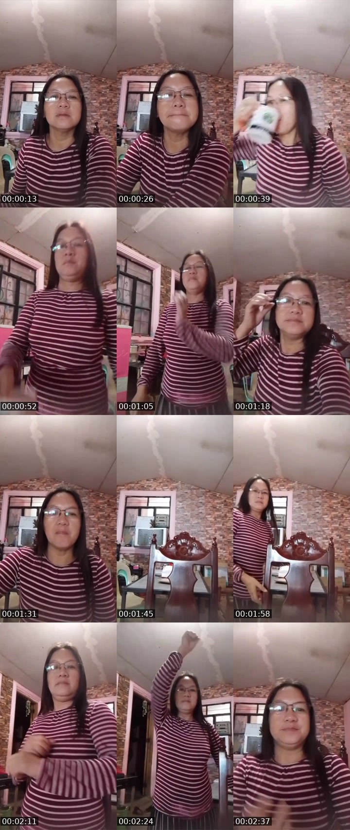 Contact-sheet preview of 🔴daisyyyy💤's Liveme recording