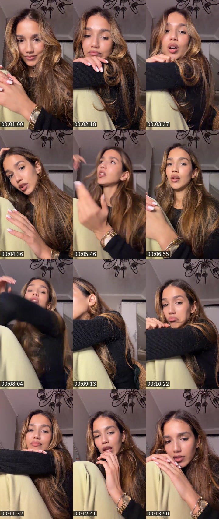 Contact-sheet preview of 👑TATI👑's Liveme recording