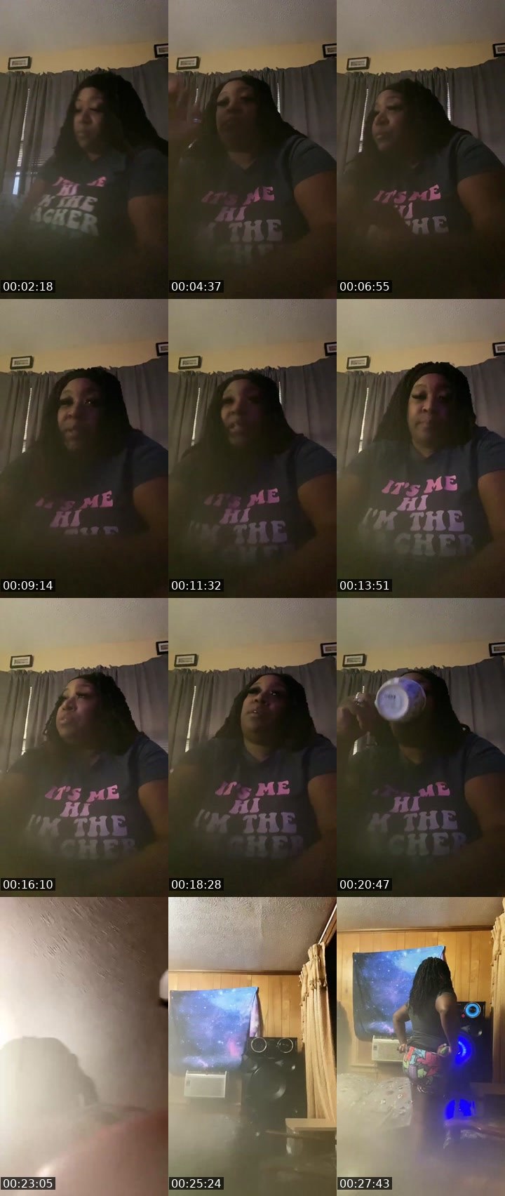 Contact-sheet preview of TRAPYEMA's Liveme recording
