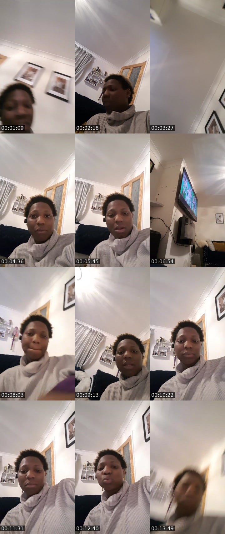 Contact-sheet preview of Miracle Erhunmwunse's Liveme recording