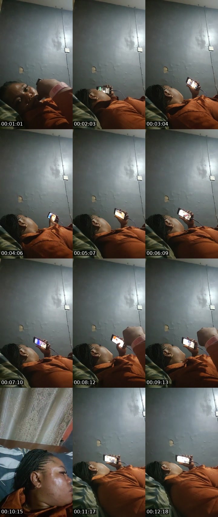 Contact-sheet preview of Chi baby 12's Liveme recording