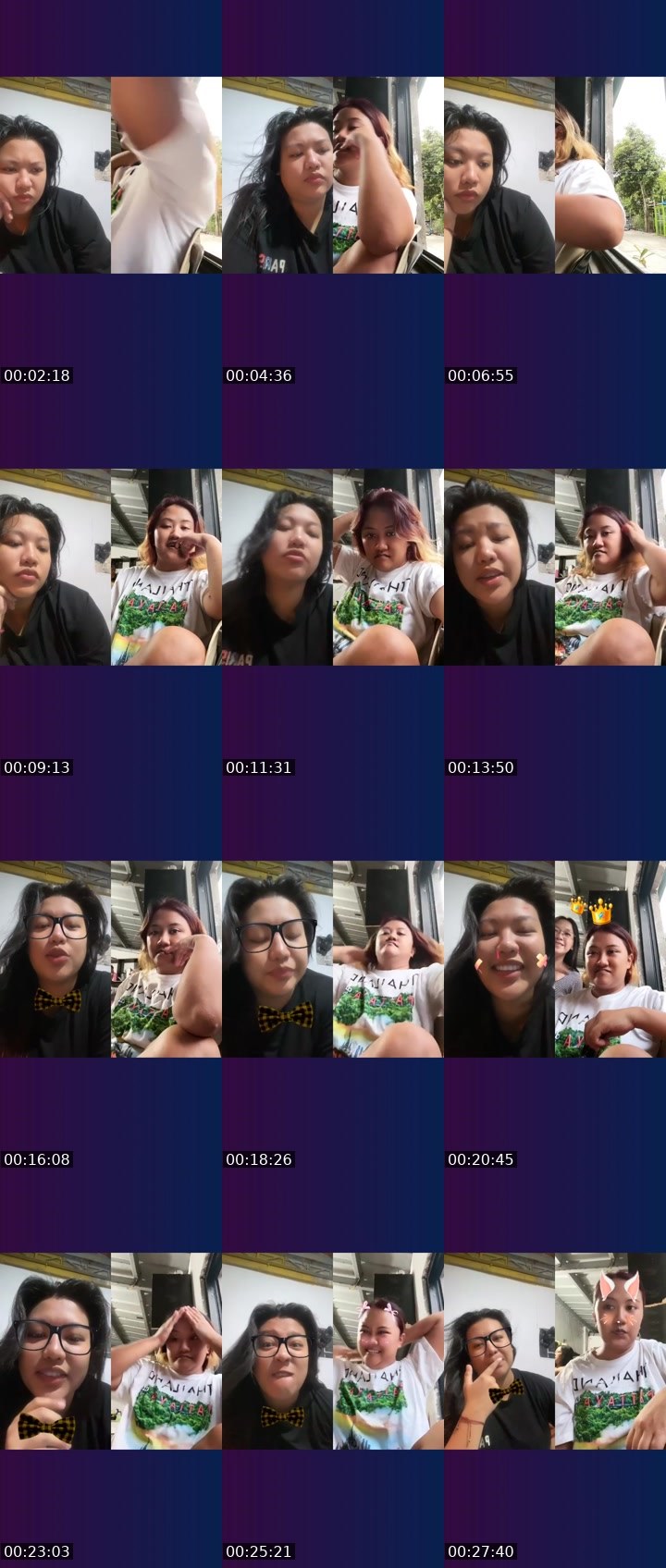 Contact-sheet preview of 🔴DjHashi 😈💤🍕's Liveme recording