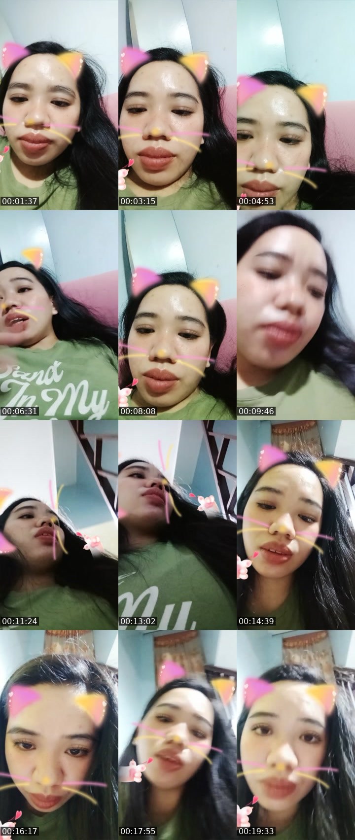 Contact-sheet preview of rose jn🍓's Liveme recording