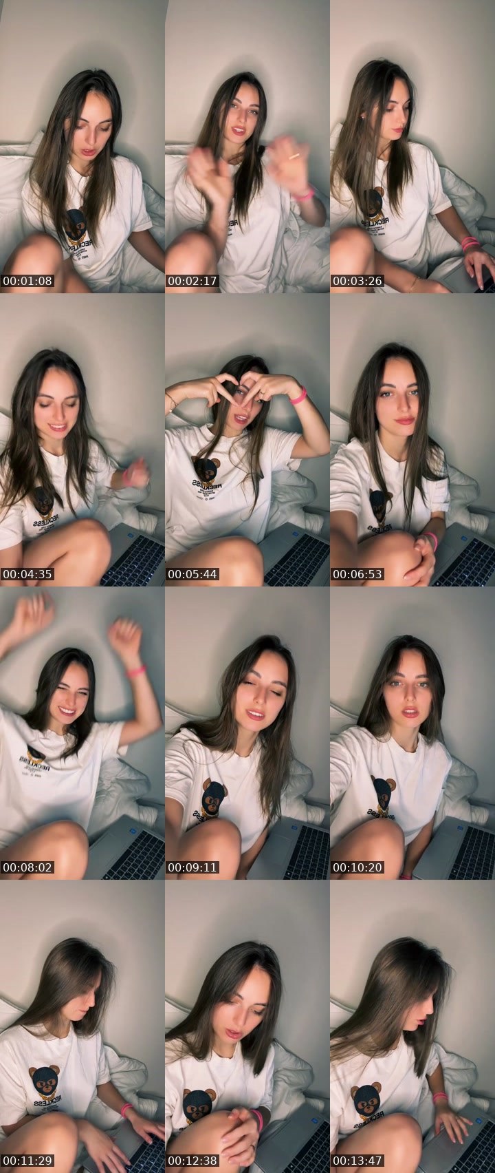 Contact-sheet preview of 💯𝒞𝓊𝓉ℯ℄𝒜𝓁ℯ𝓍🦋's Liveme recording