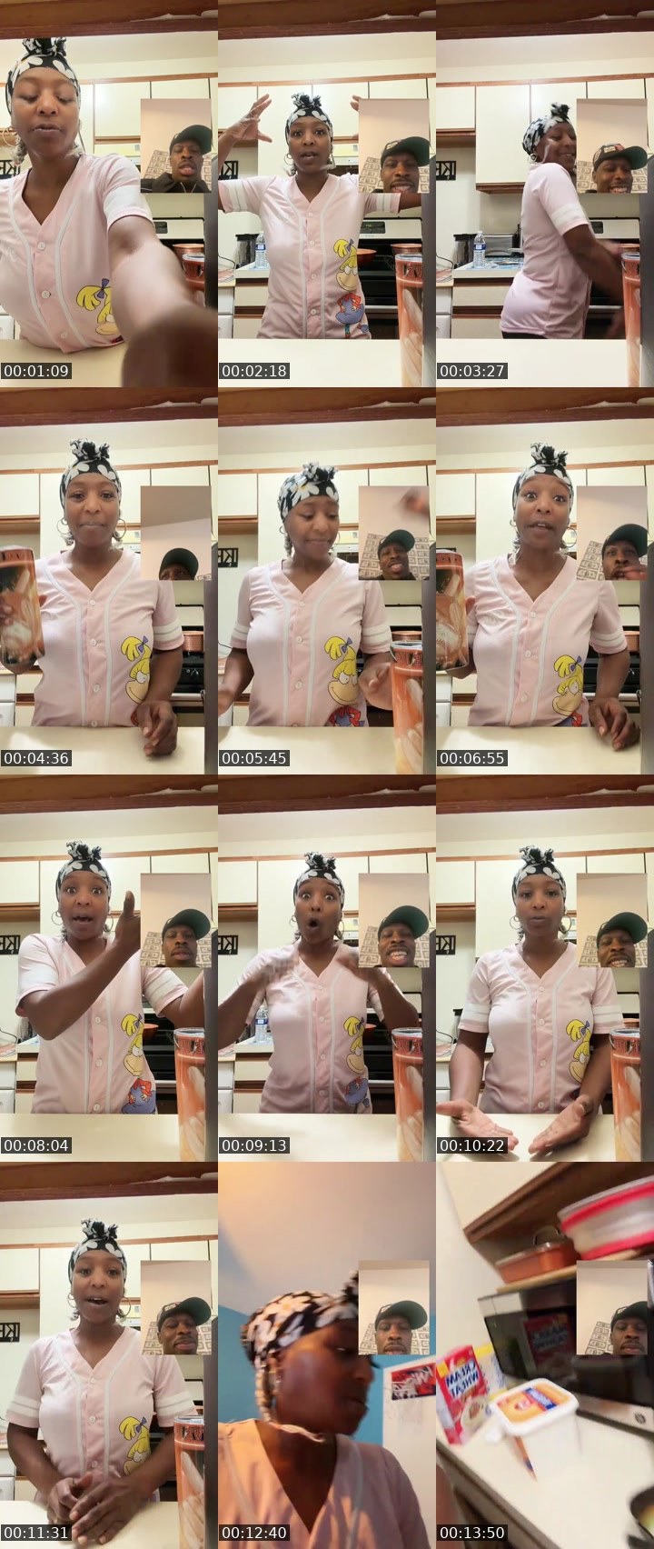 Contact-sheet preview of KissMyCrown👻4G💨💨's Liveme recording