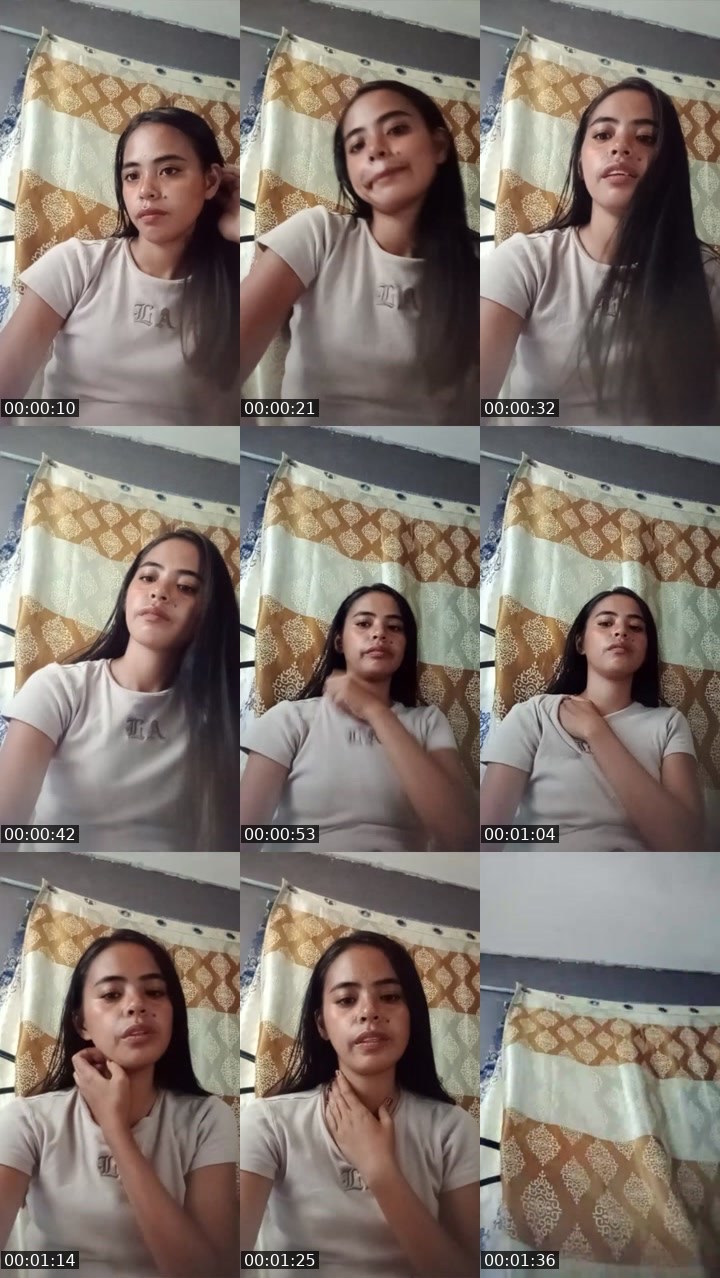 Contact-sheet preview of 🍃👸yuna🌼's Liveme recording