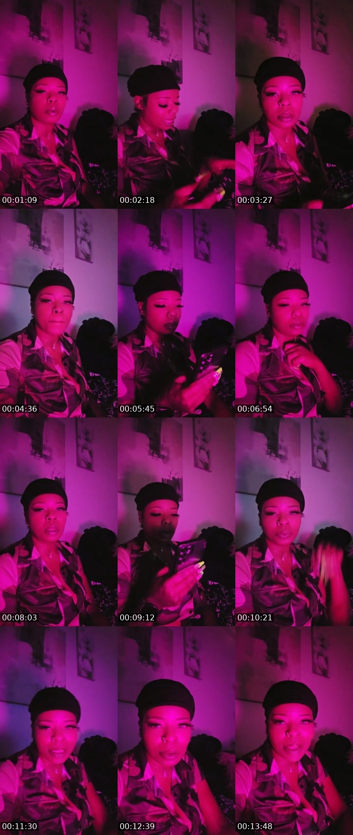 Contact-sheet preview of 🍒SeDuction🍑's Liveme recording