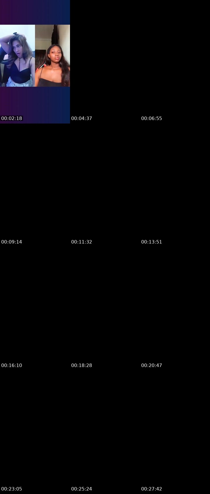 Contact-sheet preview of mªYőĥ🌐iZM's Liveme recording