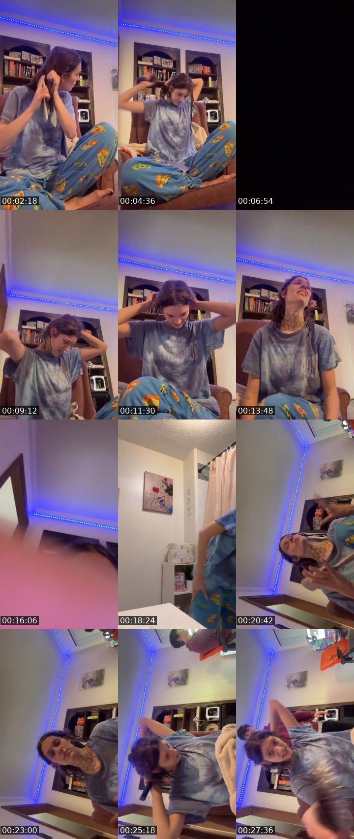 Contact-sheet preview of Willowsmama's Liveme recording