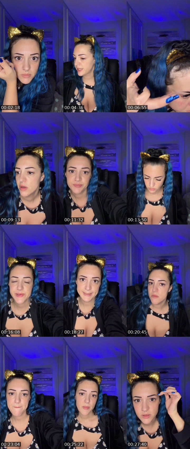 Contact-sheet preview of 😈 KRIS 😈's Liveme recording