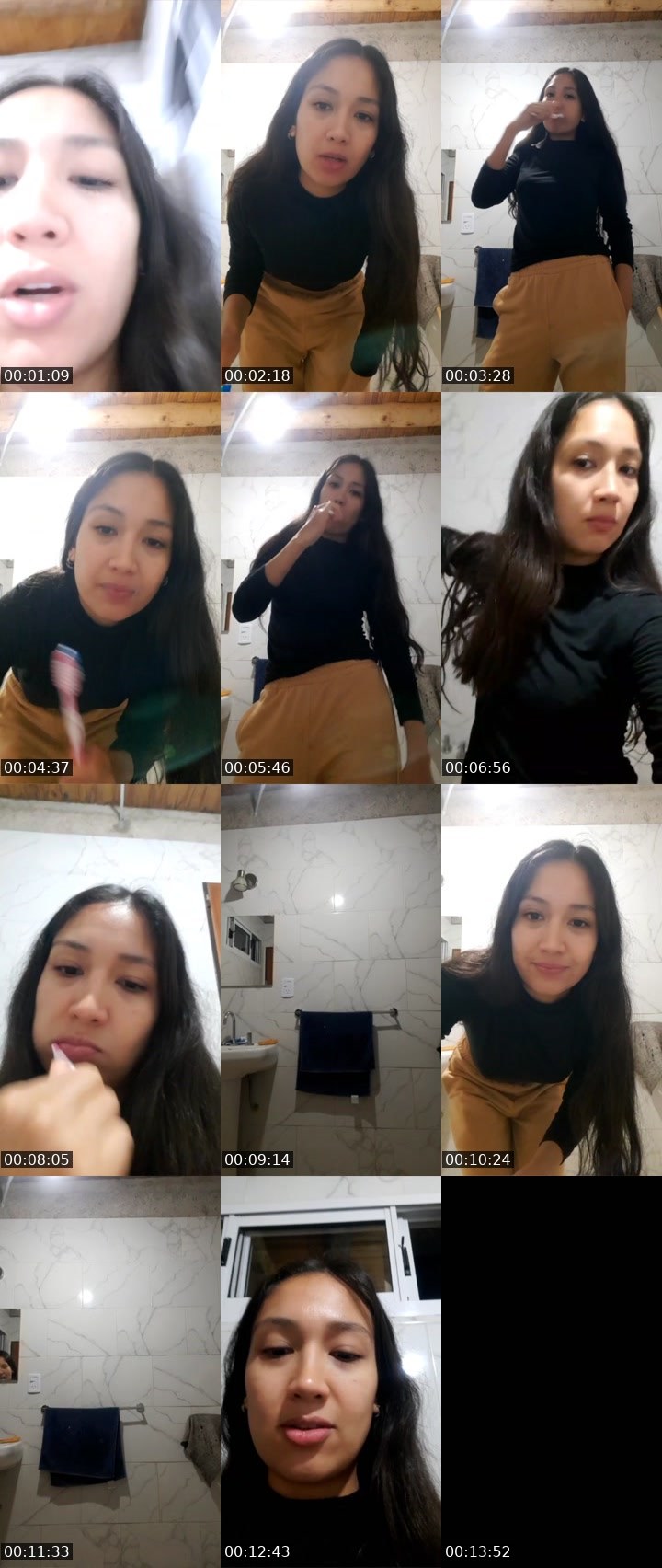 Contact-sheet preview of Nicole 🧿's Liveme recording
