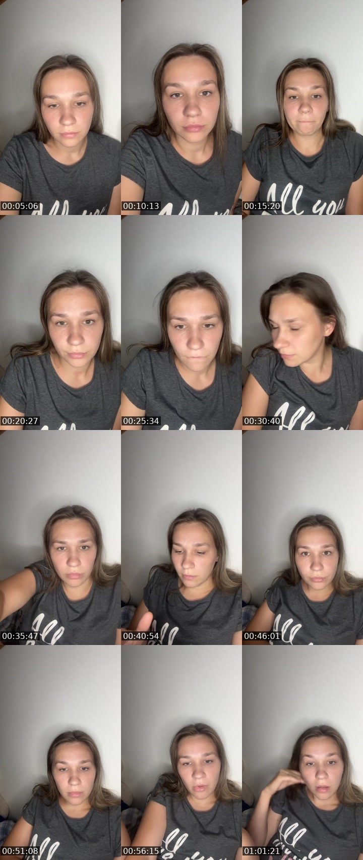 Contact-sheet preview of LumiLoo🇺🇦's Liveme recording