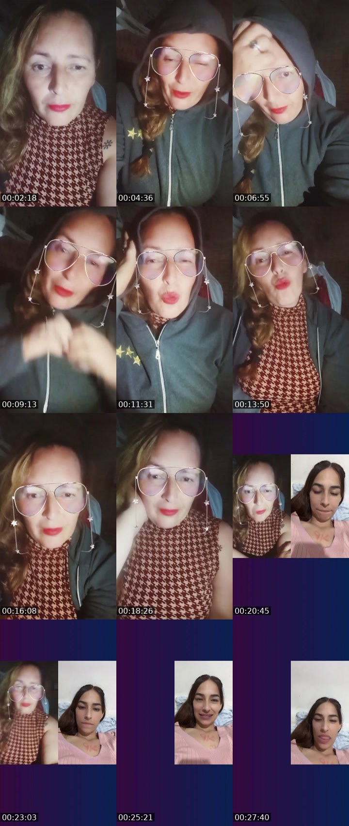 Contact-sheet preview of 🔆MiLLO🔥🌪's Liveme recording