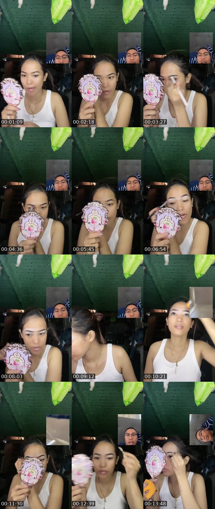 Contact-sheet preview of 👨‍🍳ᴹⱽᴾchloe 𐙚's Liveme recording