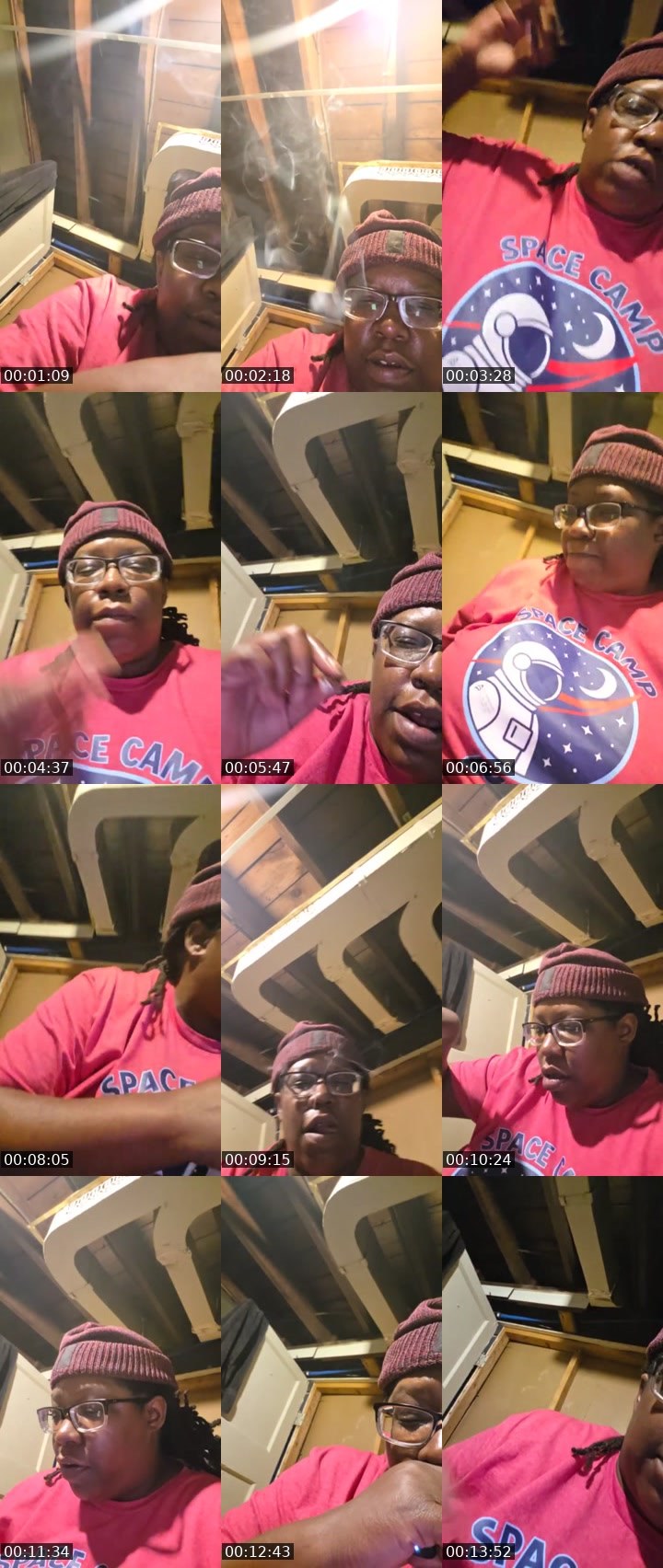Contact-sheet preview of 💯 TWIN 🌈's Liveme recording