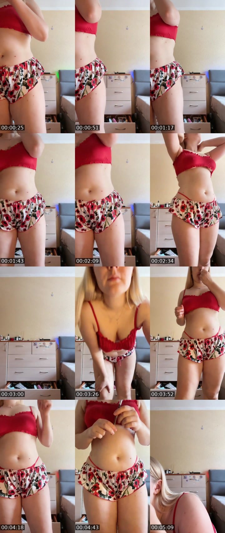 Contact-sheet preview of 💋𝓐𝓷𝓰𝓮𝓵 😈😇's Liveme recording