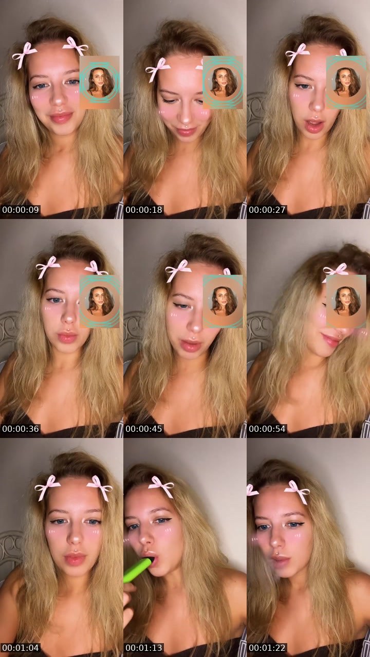 Contact-sheet preview of MaRy🐾🇺🇦's Liveme recording
