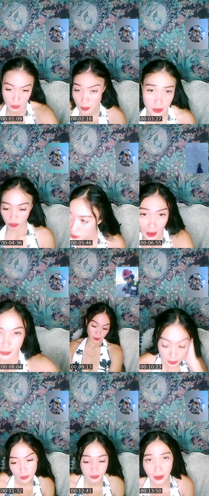 Contact-sheet preview of ♾️ⒺⓁⓉ🔱Indayjols💙's Liveme recording