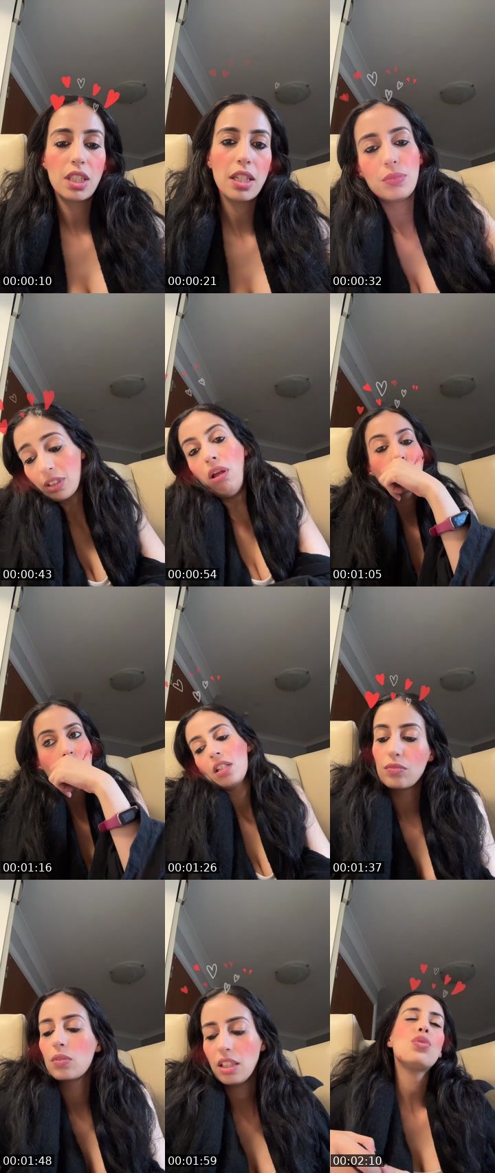 Contact-sheet preview of 𝐌𝐘𝐒𝐓𝐄𝐑𝐘 🐝's Liveme recording