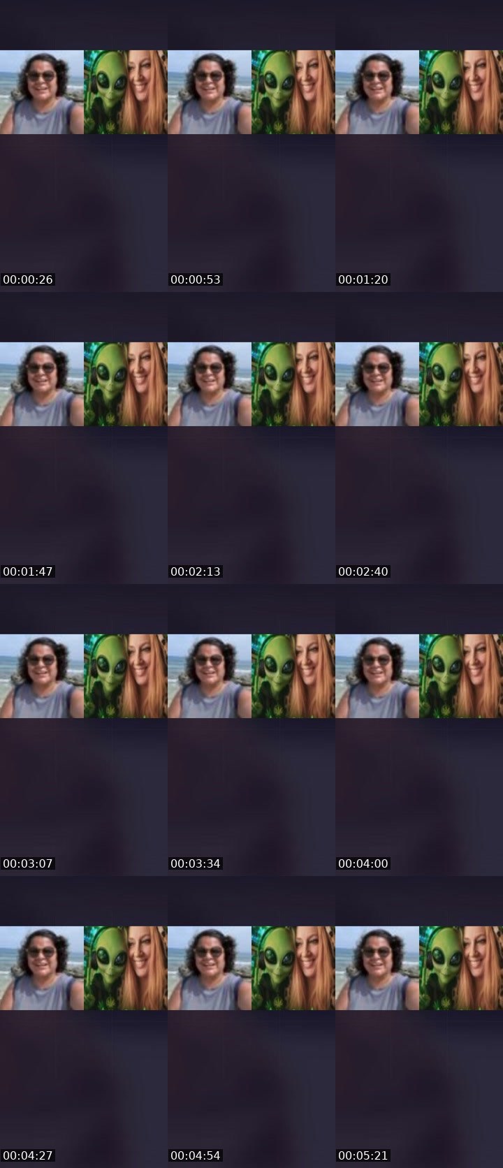 Contact-sheet preview of 🌈RainbowPrincess's Liveme recording