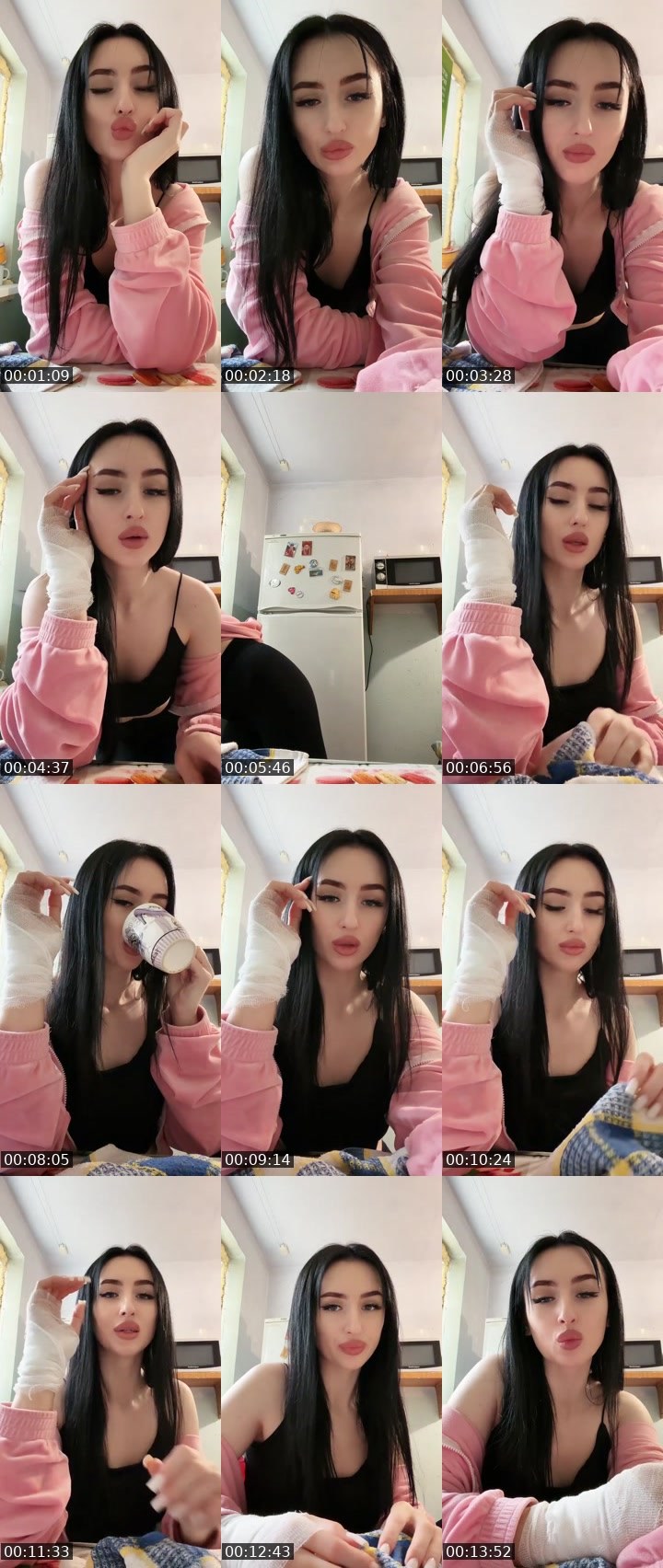 Contact-sheet preview of 🌸MARUsIA💯's Liveme recording