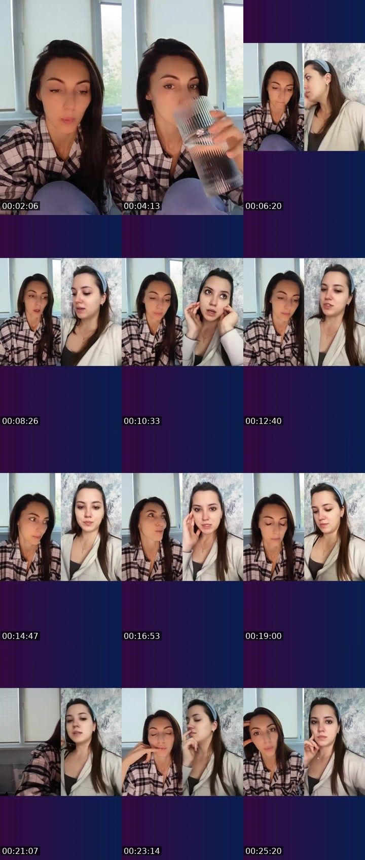 Contact-sheet preview of 25k💯Oly's Liveme recording