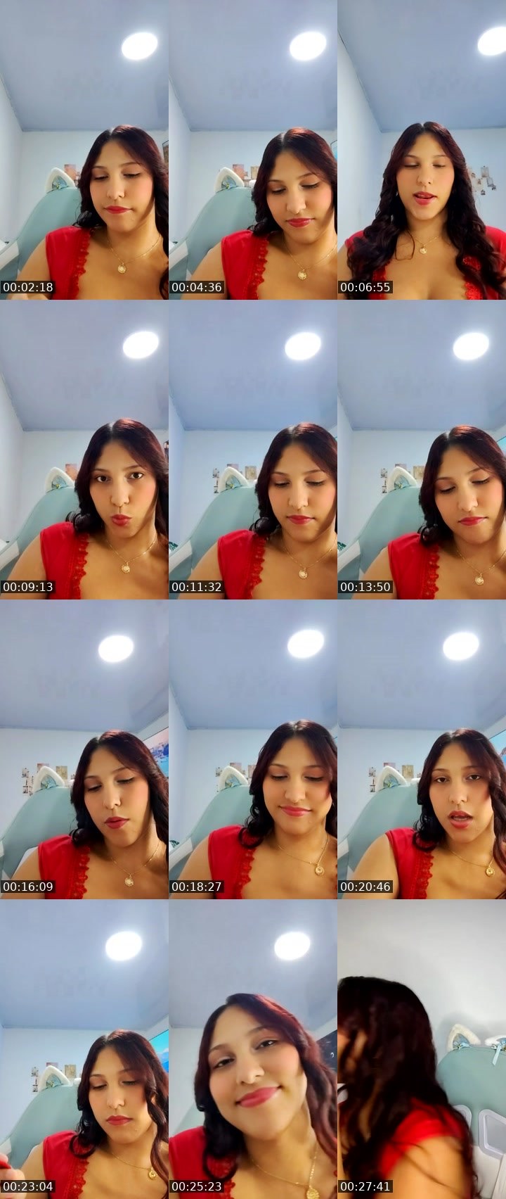 Contact-sheet preview of 🪐Katy🎭's Liveme recording
