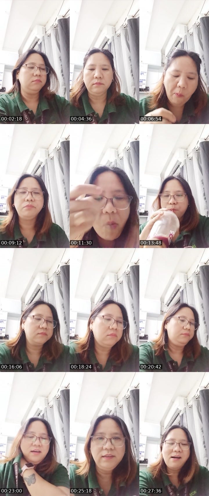 Contact-sheet preview of 🏆 mhalen 🍑's Liveme recording