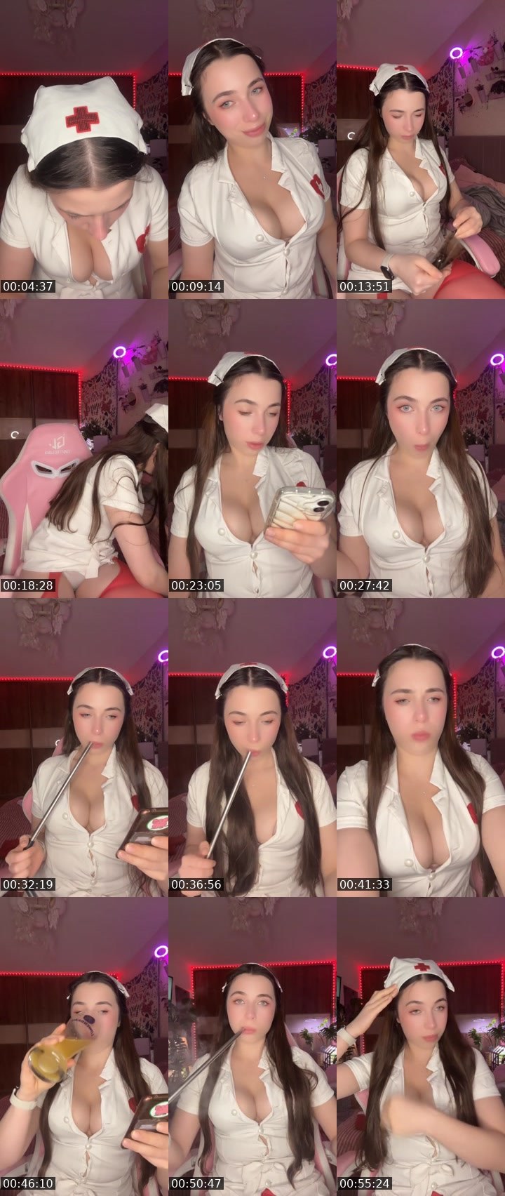 Contact-sheet preview of 👑SillyGoose 🪿's Liveme recording