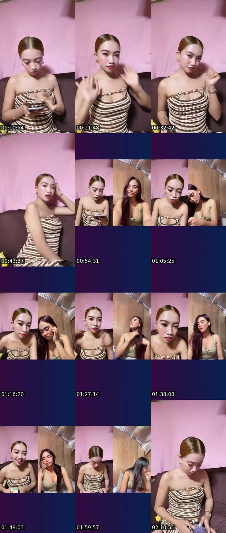 Contact-sheet preview of 👸Aravielle🌙's Liveme recording