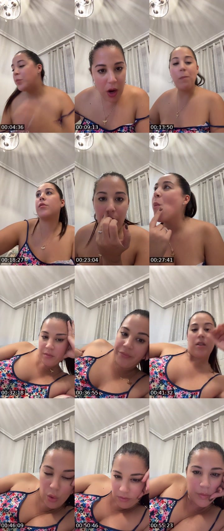 Contact-sheet preview of Lorenaglbrt1 🌹🐝's Liveme recording