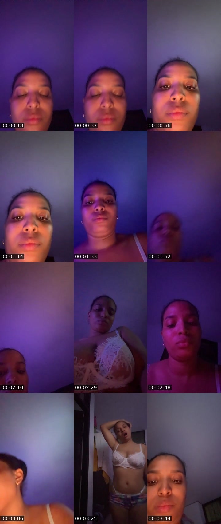 Contact-sheet preview of 🌈MERMAID🤯's Liveme recording