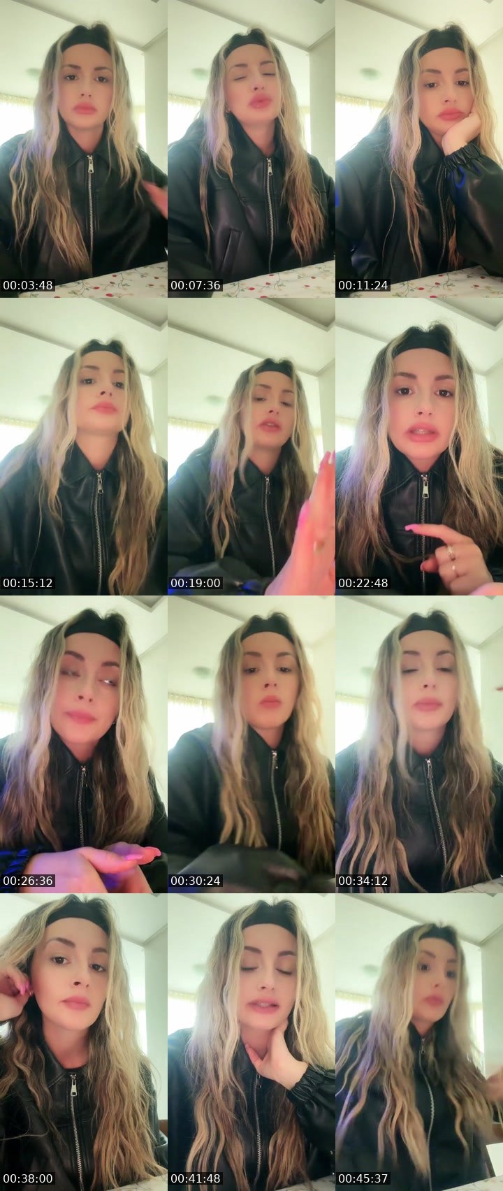 Contact-sheet preview of biamiau's Liveme recording