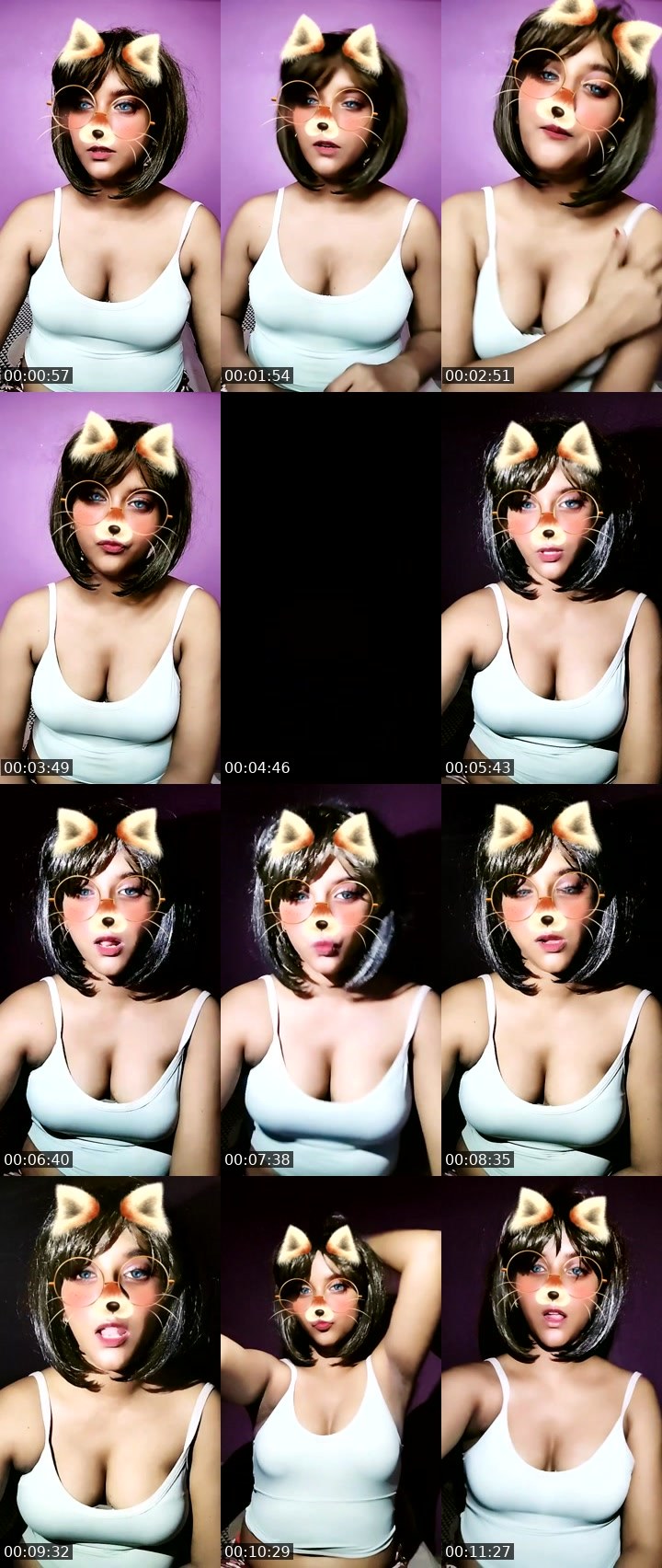 Contact-sheet preview of Naina543543's Liveme recording