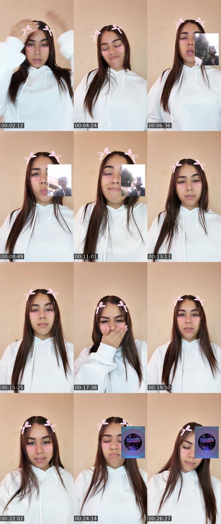 Contact-sheet preview of 🐦‍🔥⃝Andre 👑⃤🪽's Liveme recording
