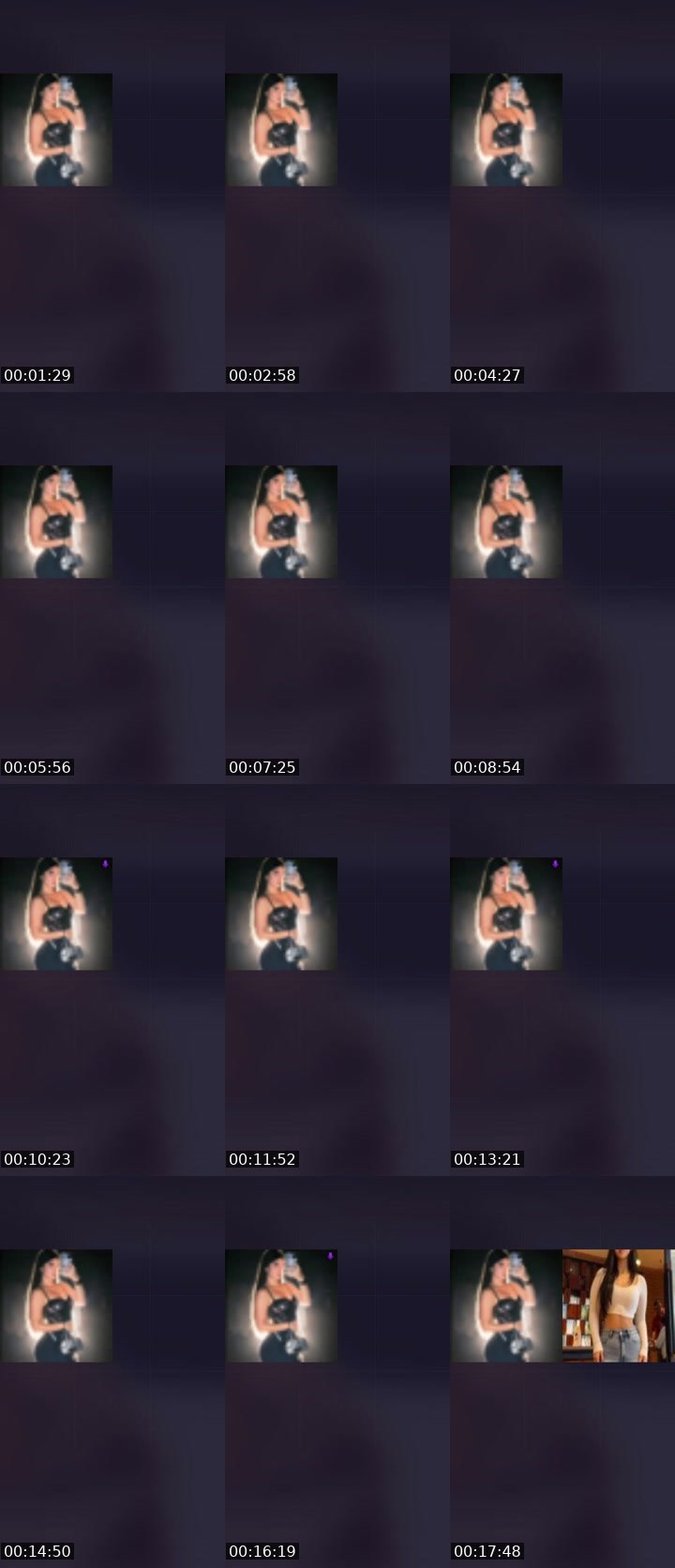 Contact-sheet preview of ✨🌩️𝓛𝓮𝓲𝓭𝔂❤️‍🔥✨'s Liveme recording