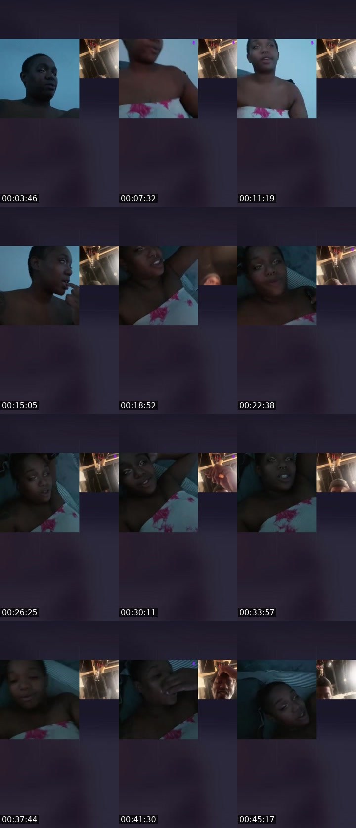 Contact-sheet preview of YoursTruly26's Liveme recording