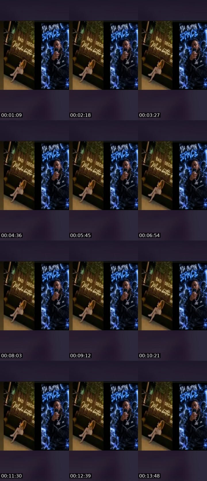 Contact-sheet preview of 👑Mz.Nunnie🌐iZM's Liveme recording